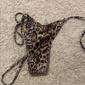SHEIN Leopard Print Bikini Bottom